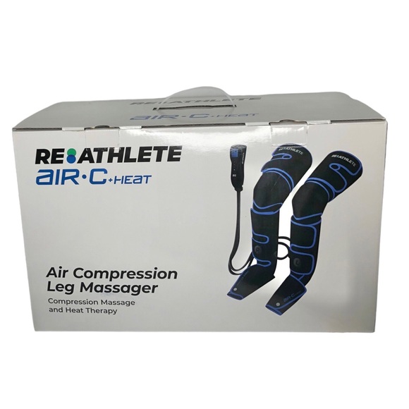 🆕 ReAthlete Air-C + Heat Therapy Air Compression Full Leg Massagers - Picture 4 of 9